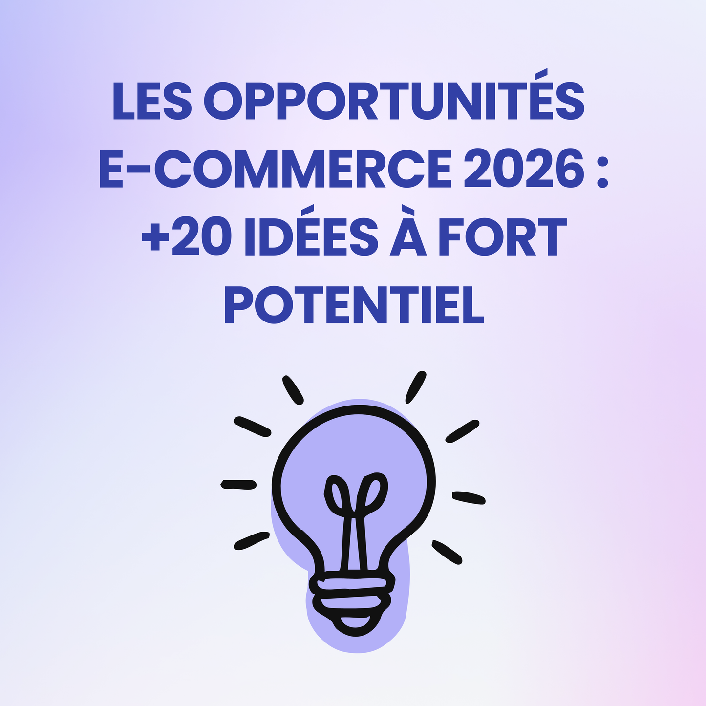 +20 business rentables à lancer en 2026